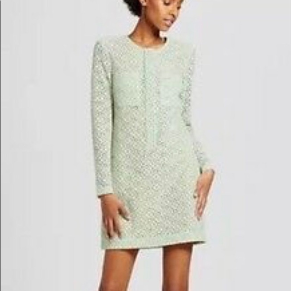 Victoria Beckham Eyelet Dress